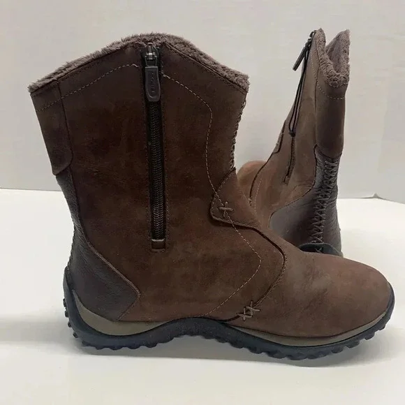 Sorel Maribel Waterproof Suede Boot Thinsulate Dark Brown Women's Size 6 - Picture 8 of 12